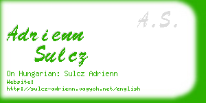 adrienn sulcz business card